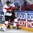 PARIS, FRANCE - MAY 16: Switzerland's Christian Marti #53 checks Czech Republic's Roman Horak #51 during preliminary round action at the 2017 IIHF Ice Hockey World Championship. (Photo by Matt Zambonin/HHOF-IIHF Images)
